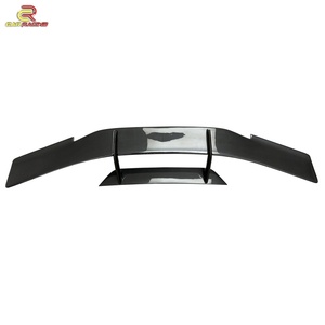 สปอยเลอร์หลังคาร์บอนไฟเบอร์แบบแห้ง Novit Style สำหรับรถยนต์ Lamborghini Huracan EVO ปี 2019-2021 ชุดแต่งคาร์บอนสำหรับรถยนต์ - Product Image 1