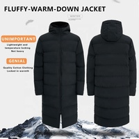 Doudoune Longue Neuve de Qualité Supérieure Personnalisée en Gros pour Hommes, Manteau Matelassé Chaud Populaire pour Femmes