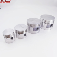 Kit de piston et de segments de piston en aluminium pour moteur de pompe de compresseur d'air, haute résistance, pièces de rechange