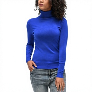 Suéter Casual Personalizado para Mujer, Cuello Redondo, Color Sólido, 100% Algodón, 300 GSM, Antipilling, Secado Rápido, Transpirable - Product Image 5