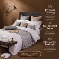 Ensemble de literie de luxe pour hôtel, couvre-lit décoratif moderne, ensemble de coussins assortis, oreillers de haute qualité, taille King