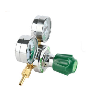Équipement de soudage en laiton, régulateur de débit, vanne de réduction de pression au propane GPL, filetage externe, manomètre de pression de gaz, régulateur d'oxygène - Product Image 1