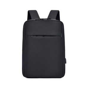 Laptop <b>Backpack</b> Light Gray USB Charging Compartment Men's Commuter Minimalist Design Spring 2025 - Product Image 4