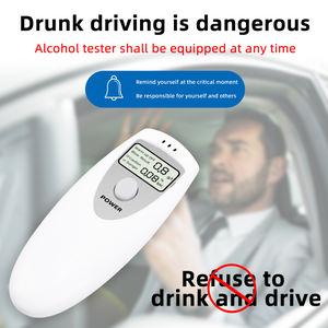 Vente en gros d'usine HTM AD03 Certifié ROHS Testeur d'alcool portable alimenté par piles AA à capteur semi-conducteur haute précision - Product Image 3