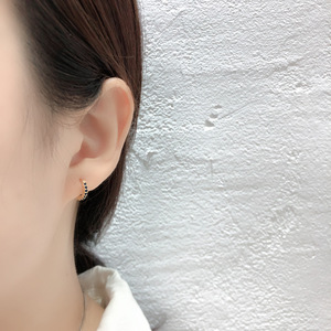Boucles d'oreilles en argent 925 avec zirconium multicolore Boucles d'oreilles en argent sterling Boucles d'oreilles en argent sterling S925 CZ pour femmes - Product Image 2