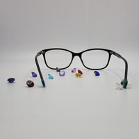 Lunettes optiques anti-lumière bleue femmes hommes lunettes claires lunettes cadre carré lentille transparente monture de lunettes