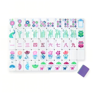 Fichas de Mahjong Acrílicas Púrpuras de Lujo de 4 Capas - Fichas de Mahjong Acrílicas Portátiles de Alta Calidad <span class=keywords><strong>Oh</strong></span> My Mahjong - Product Image 2