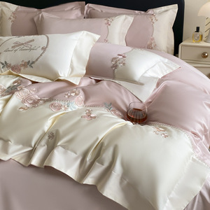 Juego de Sábanas de Algodón Puro de 200 Hilos, Estilo Princesa, Diseño Animal, Resistente al Agua, Calidad Lana, para Otoño - Product Image 6