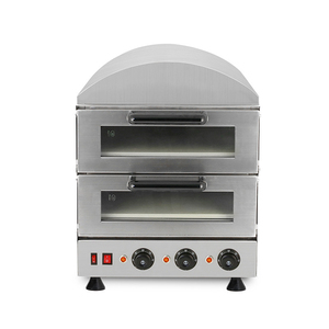 Four électrique commercial à deux niveaux grande capacité pour la cuisson <span class=keywords><strong>de</strong></span> gâteaux, pizzas, patates douces, poulet et huîtres - Product Image 3