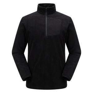 Professional Manufactured Men's Polar <b>Fleece</b> Jacket Slim Fit Casual Winter Wear Stand Eco-Friendly Quick Dry Outdoor Use - Product Image 1