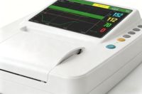 Monitor Fetal/Maternal de Grado Hospitalario de 7 Pulgadas - Máquina CTG de 3 Parámetros para Cuidado Prenatal y Monitoreo del Parto