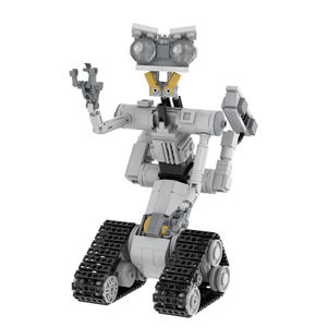 Robot de Cortocircuito MOC MOOXI MOC1289, Serie de Juguetes de Películas, Bloques de Construcción DIY para Niños y Niñas - Product Image 5