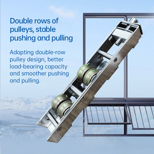 Cửa sổ kính cường lực rỗng hai lớp cửa sổ trượt cách âm ban công biệt thự phòng ngủ nhà cửa sổ từ Trần đến sàn - Product Image 5