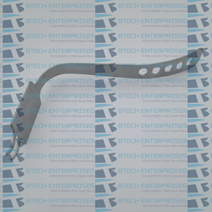 Retractor femoral manual de doble punta de acero inoxidable de alta calidad para artroplastia de cadera, herramienta ortopédica para cirugía de cadera, certificado CE - Product Image 1
