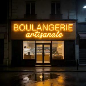 Enseigne lumineuse LED néon personnalisée en cristal pour logo d'entreprise, décoration de magasin avec design personnalisé illuminé - Product Image 2