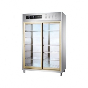 ตู้ฆ่าเชื้อสแตนเลสเชิงพาณิชย์ <span class=keywords><strong>Meichu</strong></span> ระบบหมุนเวียนลมร้อน อุณหภูมิสูง เปิดสองประตู สำหรับภาชนะ - Product Image 1