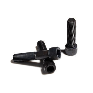 DIN 912 Black Oxide Black bullone di fissaggio M3 <span class=keywords><strong>M5</strong></span> M6 M8 misure testa ovale in acciaio <span class=keywords><strong>vite</strong></span> per raccordi tubi - Product Image 4