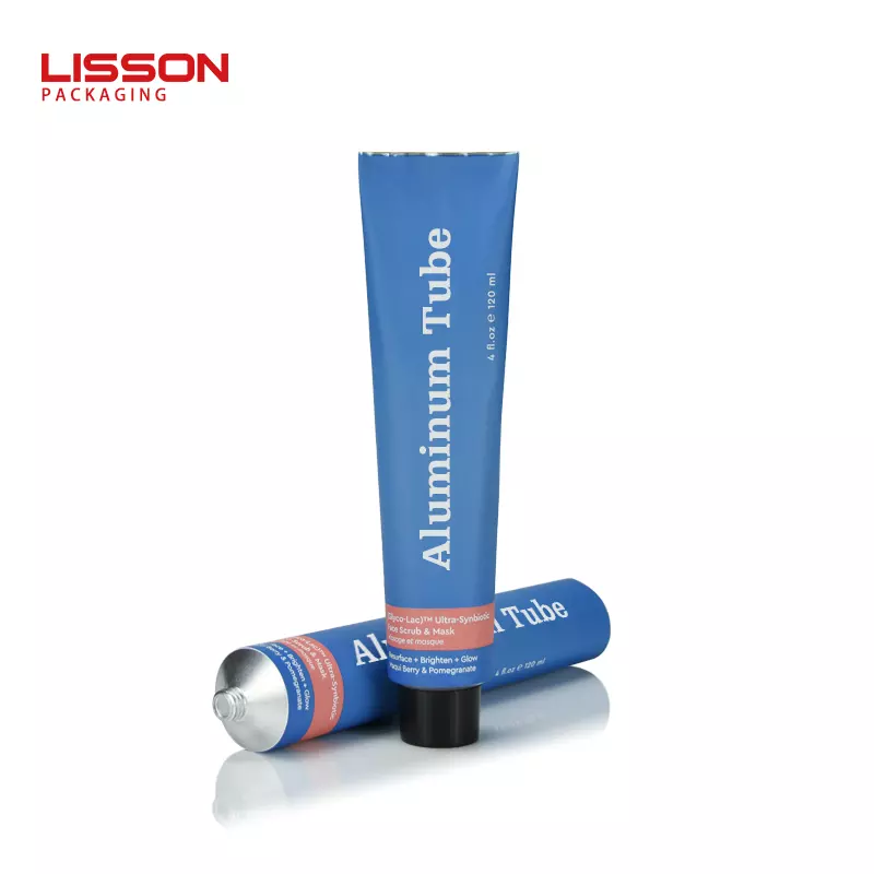 Wholesale Recyclable Metal Cosmetic Aluminum Toothpaste