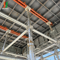 Sistema de Andamios Industriales Ringlock FINEFORM, Acero Galvanizado Resistente a la Corrosión, Alta Resistencia, Construcción de Edificios, Uso en Exteriores