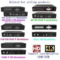 GME Home CATV TV 1CH Full HD 1080P HDMI vers RF Encodeur terrestre numérique Modulateur DVB-T avec chemin de retour IR