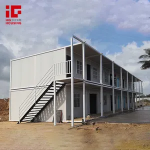 Hiện đại đa tầng prefab Modular thép container nhà cabin phẳng gói thiết kế cho văn phòng chính phủ
