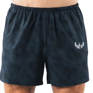 Shorts de course bleu foncé pour hommes, shorts de sport à séchage rapide avec poches, vêtements de sport légers pour la salle de sport - Product Image 3