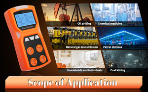 Aikesi ADKS-4 xách tay dễ cháy gas Detector H2S co O2 Carbon Monoxide báo động tự nhiên Gas Detector oxy <span class=keywords><strong>Meter</strong></span> H2S <span class=keywords><strong>LEL</strong></span> - Product Image 5