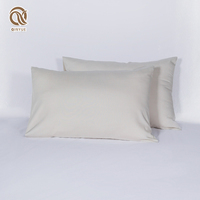 Ensemble de taies d'oreiller en coton de bambou bonne qualité Taies d'oreiller respirantes et douces Ensembles de literie de taille personnalisée pour la chambre à coucher
