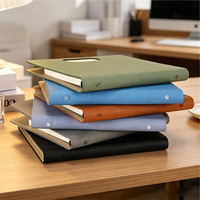 Agenda personnalisé GemFully 2026 avec impression de logo, agenda en cuir exécutif rechargeable, planificateur imprimable pour bureau