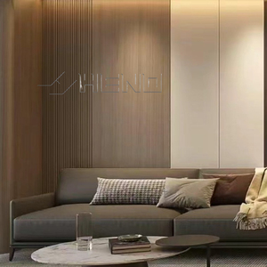 Paneles de Madera Contrachapada WPC Estilo Wayon, Resistentes al Agua, con Revestimiento de Cristal de <span class=keywords><strong>Carbono</strong></span> para Decoración de Paredes, Paneles de Cristal para Sala de Estar - Product Image 5