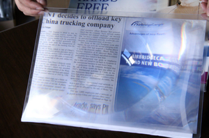 الجملة البلاستيك المكبر ورقة A4 فريسنل عدسة صفحة كاملة المكبرة لوح زجاج للقراءة - Product Image 4