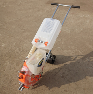 Nông nghiệp đôi 5-Vòi phun trồng máy tay đẩy đậu phộng Ngô ngô hạt giống seeder seeding + thụ tinh - Product Image 1