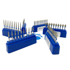 Meilleures ventes de pièces à main dentaires à grande vitesse de la série FO, têtes de meulage en acier au tungstène, fraises diamantées, accessoires fournis directement par l'usine - Product Image 1