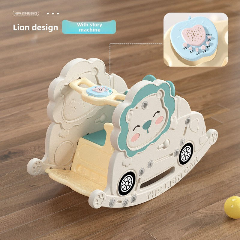 Fauteuil à bascule musical Lion