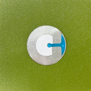 Étiquette antivol pour magasin, 40 mm, ronde, RF 8,2 MHz, souple, sans code-barres, pour la lutte contre le vol en magasin de détail - Product Image 3