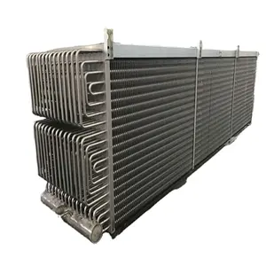 Oem Vrcooler Iqf Spiraal Vriezer Verdamper Standaard Size Water Naar Lucht Warmtewisselaar Met Ventilator Voor Kas