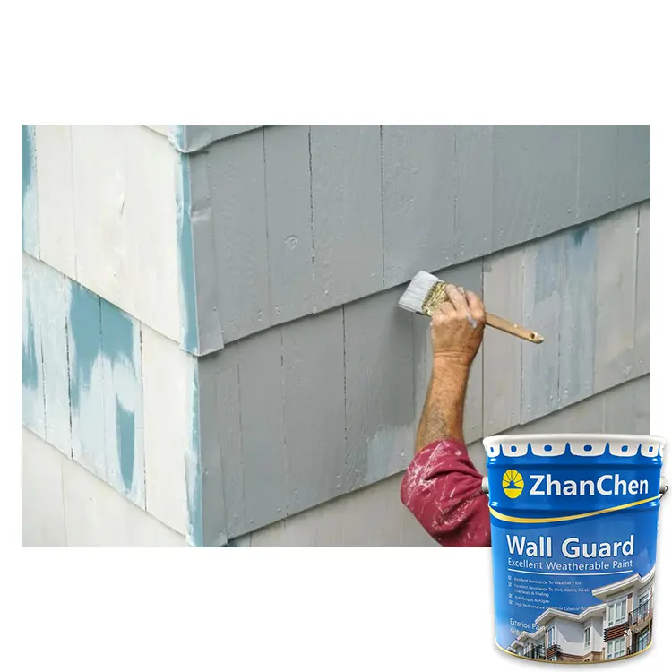 Jady Strong Water Resistance Exterior Wall Coating Outdoor Paint Waterproof House Color Paint Acrylic Paint Finisher