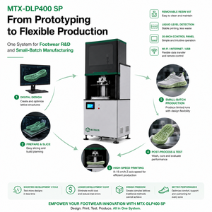 Imprimante 3D à résine industrielle pour la fabrication de prototypes de moules de chaussures en R&D de la chaussure, avec une haute précision - Product Image 4