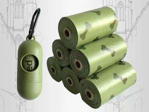 Sacs à cordon pour chiens et <span class=keywords><strong>chats</strong></span>, sacs anti-fuite pour animaux de compagnie pour la marche et <span class=keywords><strong>les</strong></span> voyages en plein air - Product Image 2