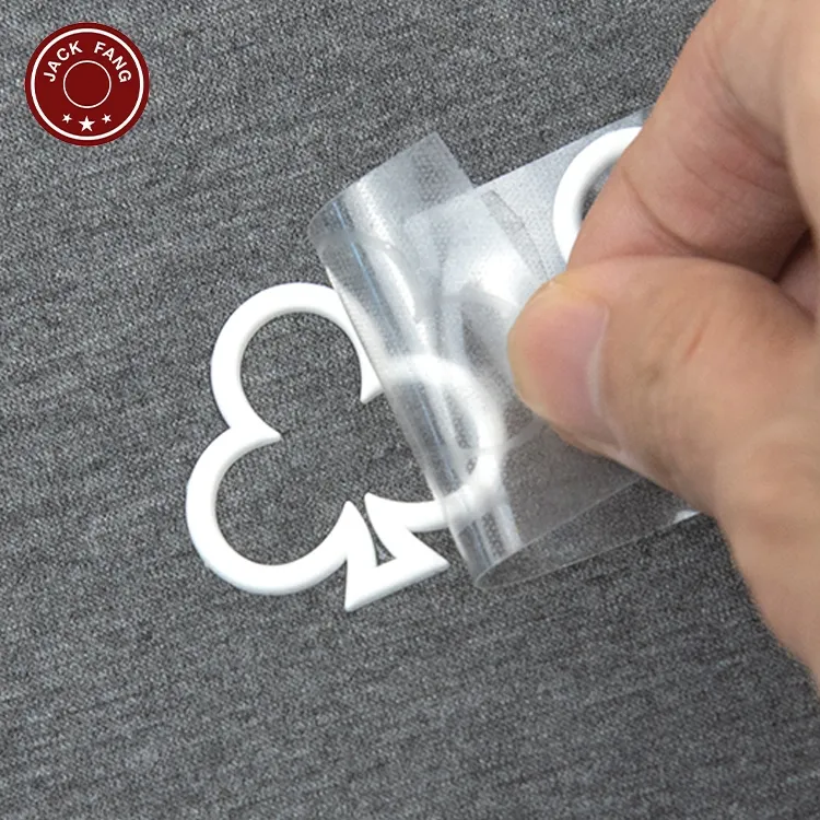 3D Silicone nhãn và thẻ nhiệt in ấn chuyển Stickers sắt trên áo phông truyền nhiệt logo cho quần áo tại Trung Quốc