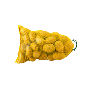 Red Color 25kg PP Mesh Sack with Hot Stamping for Fruits Vegetables Egg & Seafood Packing - Product Image 2