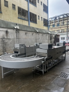 Lò sấy băng tải công nghiệp hình vòng tròn, băng tải lưới dùng cho lò xử lý nhiệt 220V/380V, bảo hành 3 năm - Product Image 5