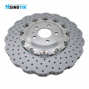 Étrier de frein amélioré à 6 pistons pour disque de frein arrière rainuré en aluminium peint OE 4G0615301E, 2 pièces, neuf, pour Audi - Product Image 4