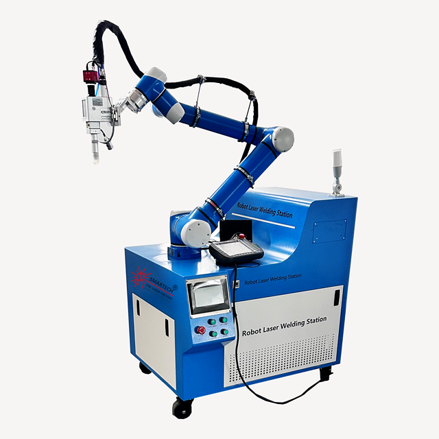 High Efficiency Industrial Robot Arm Laser Welding Machine New Condition Laser for Industrial Work