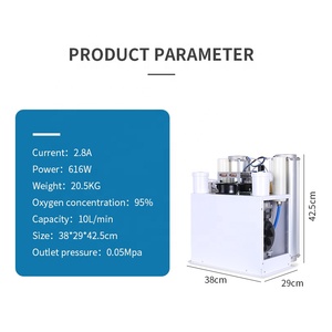 Ozocenter Concentrador <span class=keywords><strong>de</strong></span> oxígeno <span class=keywords><strong>de</strong></span> 40 litros 20 Lpm Delta Oxygen System Accesorios - Product Image 6