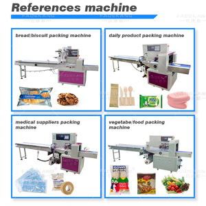 Machine d'emballage multifonctionnelle pour <span class=keywords><strong>pain</strong></span>, gâteaux, biscuits, barres protéinées, emballage en forme de coussin, petite entreprise - Product Image 4