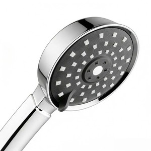 Pommeau de douche à main trois fonctions avec jet réglable, rond, en ABS - Product Image 4