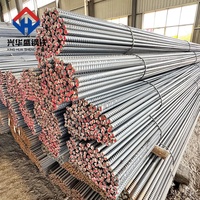 Barres d'armature en acier déformé XingHuaSheng HRB400 HRB500 6mm-40mm GB 1499.2, barres d'armature laminées à chaud pour la construction