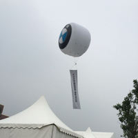 Ballon publicitaire gonflable géant personnalisé avec logo, fourni directement par le fabricant pour la publicité