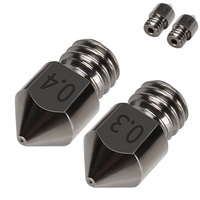 Accessoires d'imprimante 3d direct d'usine E3DV5 V6 tête d'impression de buse en laiton m6 1.75 3.0 consommables